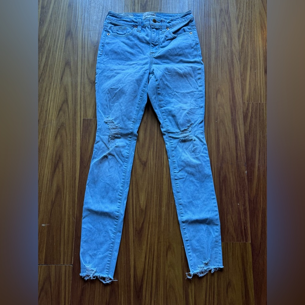 Women's Blue Distressed Jeans size 0/25R
